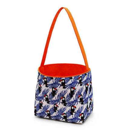 wholesale navy toucan polyester easter buckets for kids egg hunts