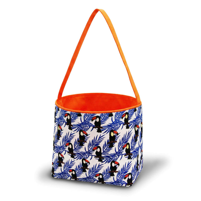 wholesale navy toucan polyester easter buckets for kids egg hunts